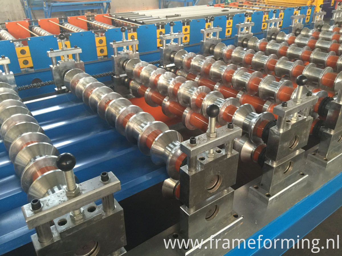 Used Metal Roof Panel Roll Forming Machine